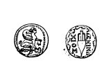 Coin of the island Chios (Act 20.15)